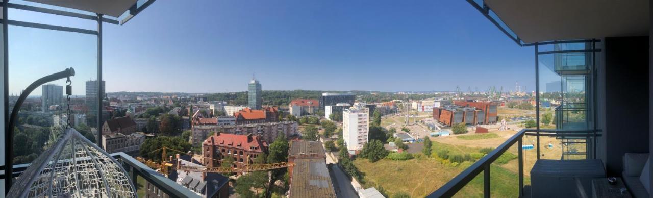 Walowa Tower Apartments Гданськ Екстер'єр фото